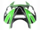 2003-2004 Kawasaki ZX6R Motorcycle Fairings - Green White Black Australia