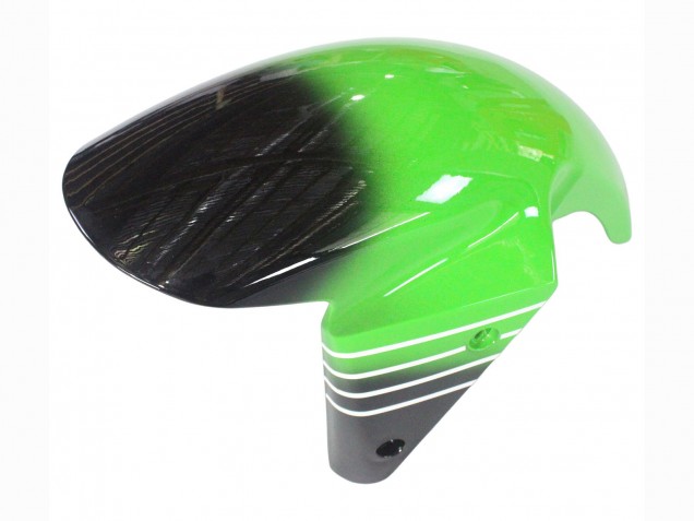 2003-2004 Kawasaki ZX6R Motorcycle Fairings - Green White Black Australia
