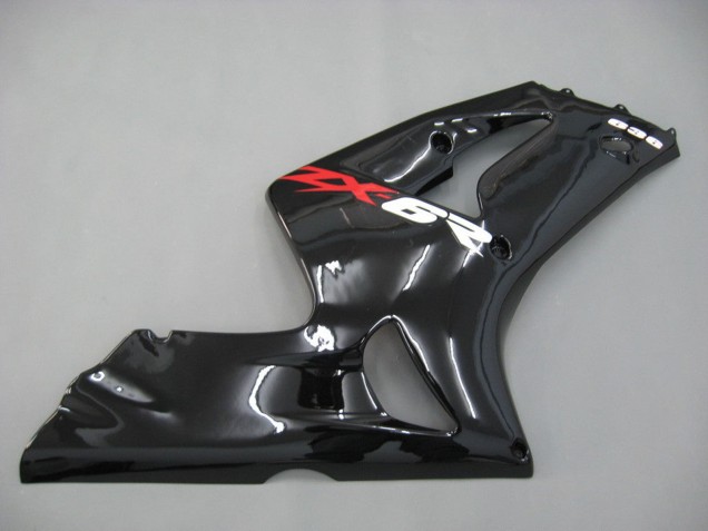 2003-2004 Kawasaki ZX6R Motorcycle Fairings - Glossy Black Australia
