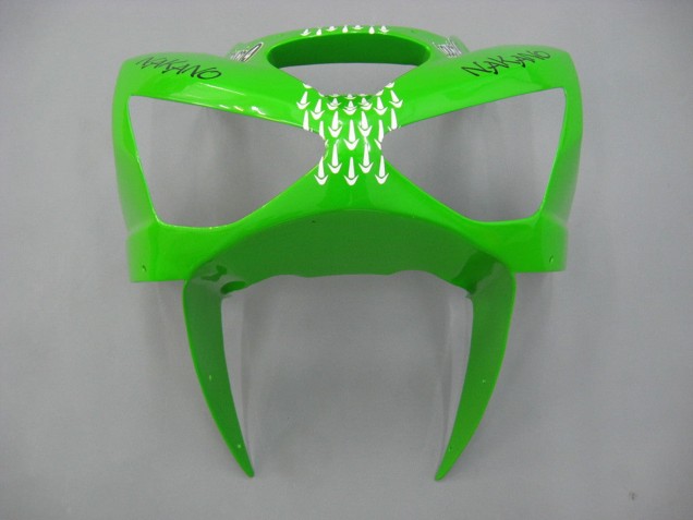 2003-2004 Kawasaki ZX6R Motorcycle Fairings - Green White Black Elf Bridgestone Australia