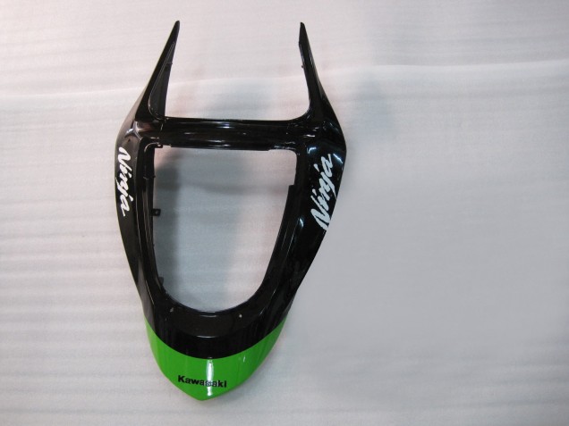 2003-2004 Kawasaki ZX6R Motorcycle Fairings - Green Black Elf Bridgestone Australia