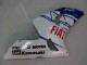 2003-2004 Kawasaki ZX6R Motorcycle Fairings - White Blue Red Fiat Australia