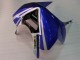 2003-2004 Kawasaki ZX6R Motorcycle Fairings - White Blue Red Fiat Australia