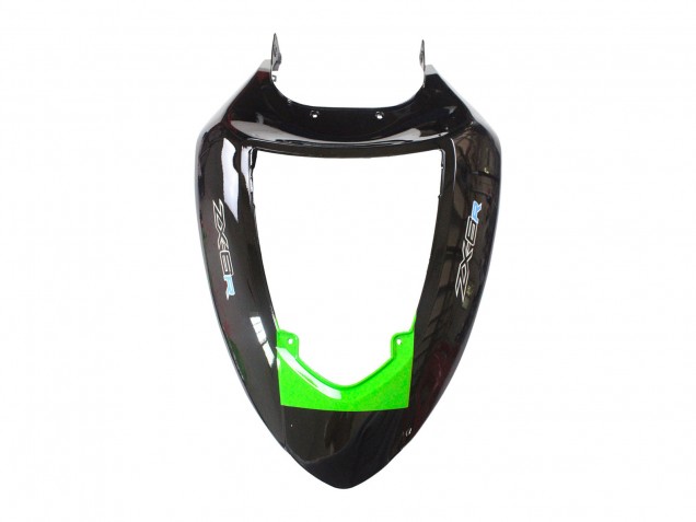 2005-2006 Kawasaki ZX6R Motorcycle Fairings - Green Red Black Elf 66 Australia