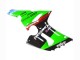 2005-2006 Kawasaki ZX6R Motorcycle Fairings - Green Red Black Elf 66 Australia