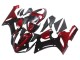 2005-2006 Kawasaki ZX6R Motorcycle Fairing - Red Glossy Black Australia