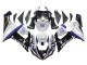 2005-2006 Kawasaki ZX6R Motorcycle Fairings - White Purple Black Rizoma Playboy DENSO Australia