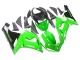 2005-2006 Kawasaki ZX6R Motorcycle Fairings - Green Black Ninja Australia