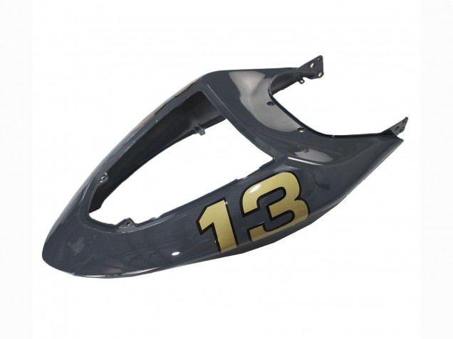 2005-2006 Kawasaki ZX6R Motorcycle Fairings - Dark Grey Black Australia