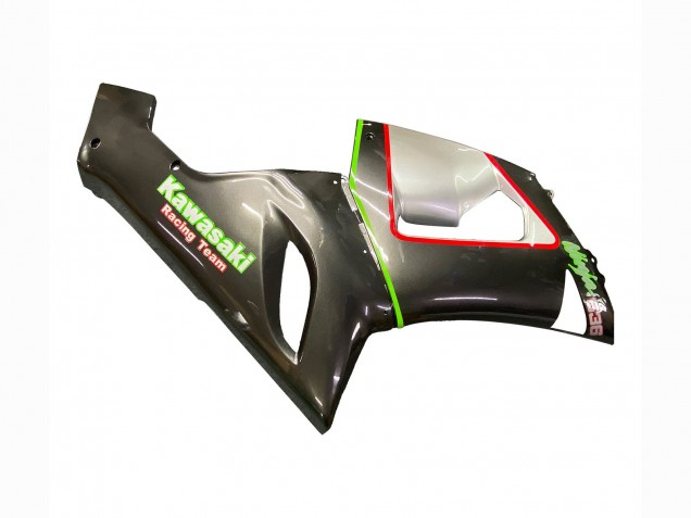 2005-2006 Kawasaki ZX6R Motorcycle Fairings - Black Silver Green Red K-26 Australia