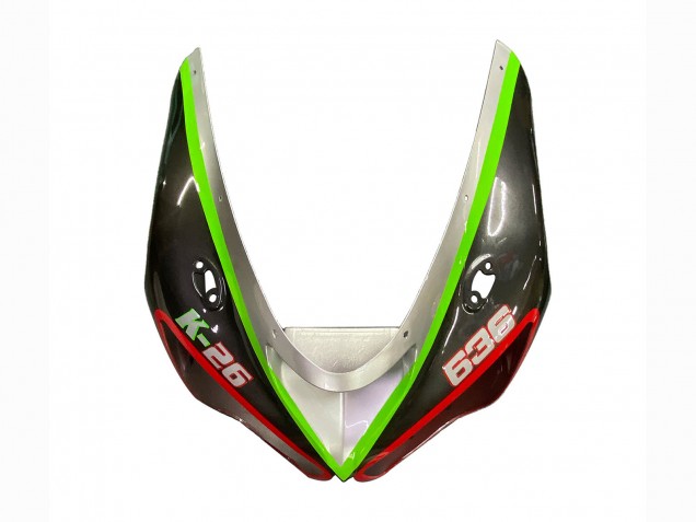 2005-2006 Kawasaki ZX6R Motorcycle Fairings - Black Silver Green Red K-26 Australia