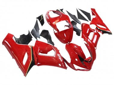Affordable 2005-2006 Kawasaki ZX6R Motorcycle Fairings - Red Yellow Black Australia