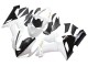 2005-2006 Kawasaki ZX6R Motorcycle Fairings - White Black Gold Ninja Australia