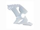 2005-2006 Kawasaki ZX6R Motorcycle Fairings - White Australia