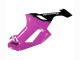 2007-2008 Kawasaki ZX6R Motorcycle Fairings - Black Pink Ninja Australia