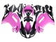 2007-2008 Kawasaki ZX6R Motorcycle Fairings - Black Pink Ninja Australia
