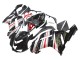 2007-2008 Kawasaki ZX6R Motorcycle Fairings - Black Silver Red Ninja Australia