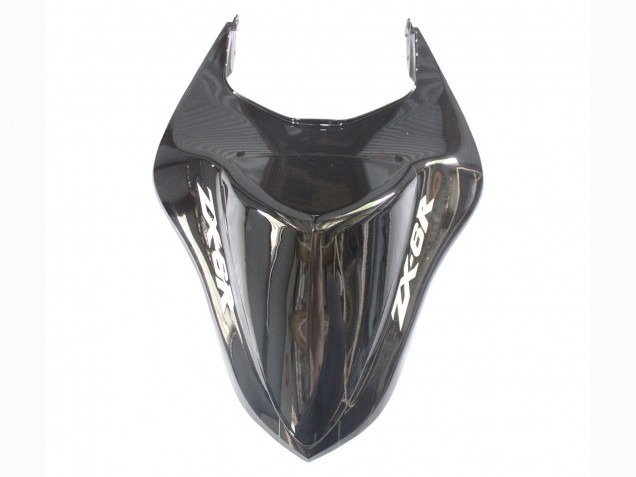 2007-2008 Kawasaki ZX6R Motorcycle Fairings - Black Silver Red Ninja Australia