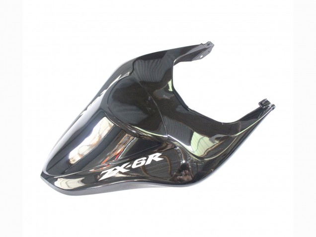 2007-2008 Kawasaki ZX6R Motorcycle Fairings - Black Silver Red Ninja Australia