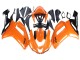 2007-2008 Kawasaki ZX6R Motorcycle Fairings - Orange Black Ninja Australia