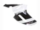2007-2008 Kawasaki ZX6R Motorcycle Fairing - White Black Australia