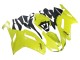 2007-2008 Kawasaki ZX6R Motorcycle Fairings - Yellow Ninja Australia