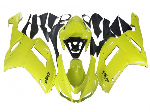 2007-2008 Kawasaki ZX6R Motorcycle Fairings - Yellow Ninja Australia