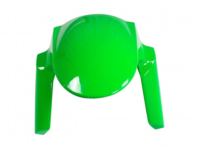2009-2012 Kawasaki ZX6R Motorcycle Fairings - Green Glossy Black Australia