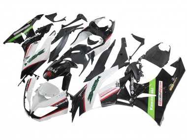 Affordable 2009-2012 Kawasaki ZX6R Motorcycle Fairings - White Red Black Green Australia
