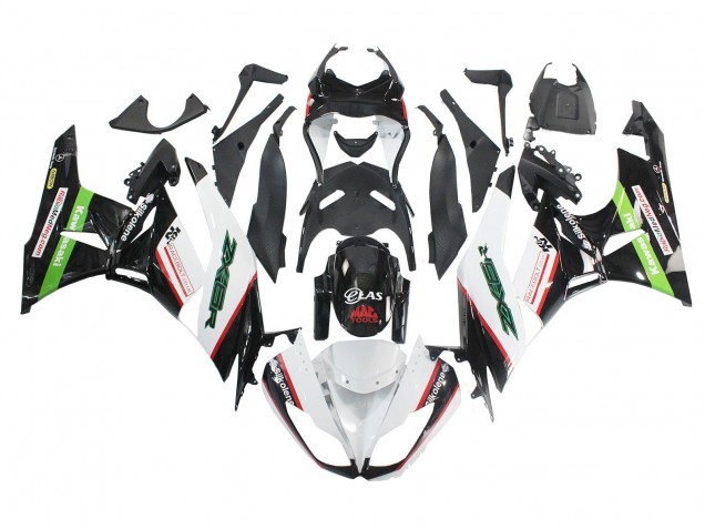 2009-2012 Kawasaki ZX6R Motorcycle Fairings - White Red Black Green Australia