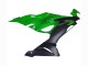 2019-2022 Kawasaki ZX6R Motorcycle Fairings - Green Matte Black Australia