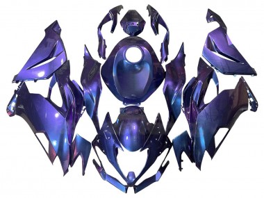 Affordable 2019-2022 Kawasaki ZX6R Motorcycle Fairings - Purple Blue Australia