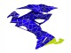 2019-2022 Kawasaki ZX6R Motorcycle Fairings - Blue Yellow Australia
