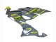 2019-2022 Kawasaki ZX6R Motorcycle Fairings - Nardo Grey Yellow Australia