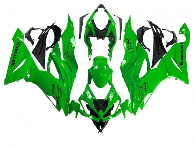 2019-2022 Kawasaki ZX6R Motorcycle Fairings - Green Australia