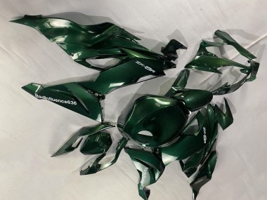 Affordable 2019-2022 Kawasaki ZX6R Motorcycle Fairings - Dark Green Australia