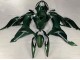 2019-2022 Kawasaki ZX6R Motorcycle Fairings - Dark Green Australia