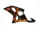 2000-2002 Suzuki GSXR1000 Motorcycle Fairings - Glossy Black Orange Flame Australia