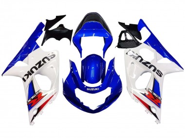 Affordable 2000-2002 Suzuki GSXR1000 Motorcycle Fairings - White Blue Red Australia