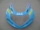 2000-2002 Suzuki GSXR1000 Motorcycle Fairings - Light Blue Yellow Black Motul Rizla Australia