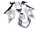 2000-2002 Suzuki GSXR1000 Motorcycle Fairings - White Black Motul Corona Australia