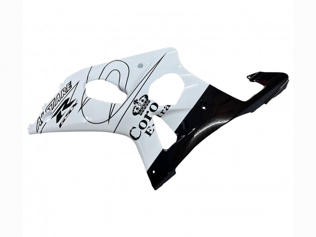 2000-2002 Suzuki GSXR1000 Motorcycle Fairings - White Black Motul Corona Australia
