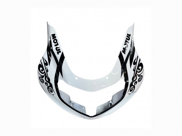 2000-2002 Suzuki GSXR1000 Motorcycle Fairings - White Black Motul Corona Australia