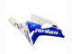 2000-2002 Suzuki GSXR1000 Motorcycle Fairings - White Blue Jordan 59 Australia