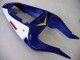 2000-2002 Suzuki GSXR1000 Motorcycle Fairings - Yellow Dark Blue White Motul Corona Australia