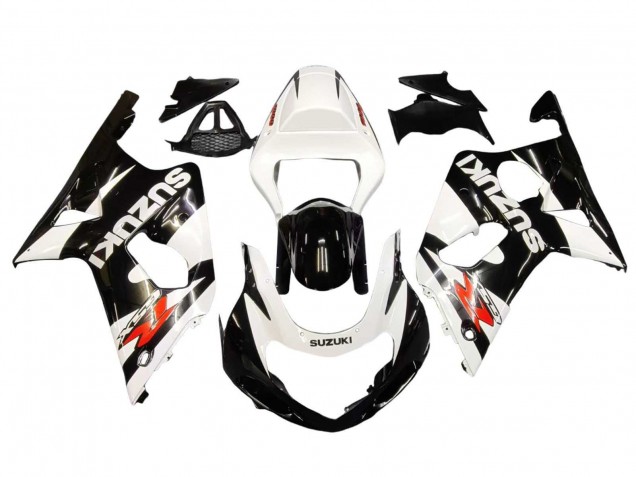 2000-2002 Suzuki GSXR1000 Motorcycle Fairings - White Glossy Black Red Australia