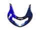 2000-2002 Suzuki GSXR1000 Motorcycle Fairings - Blue White Silver Castrol Dunlop Australia