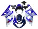 2000-2002 Suzuki GSXR1000 Motorcycle Fairings - Blue White Silver Castrol Dunlop Australia