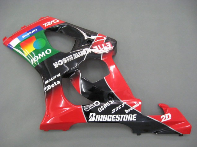 2003-2004 Suzuki GSXR 1000 Motorcycle Fairings - Red Yellow Blue Green Black JOMO Australia