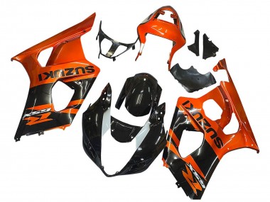Affordable 2003-2004 Suzuki GSXR 1000 Motorcycle Fairing - Burnt Orange Glossy Black Australia